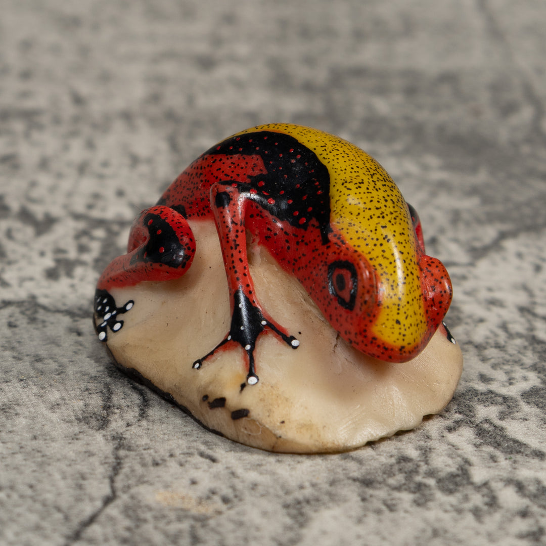Poison Dart Frog Tagua Carving