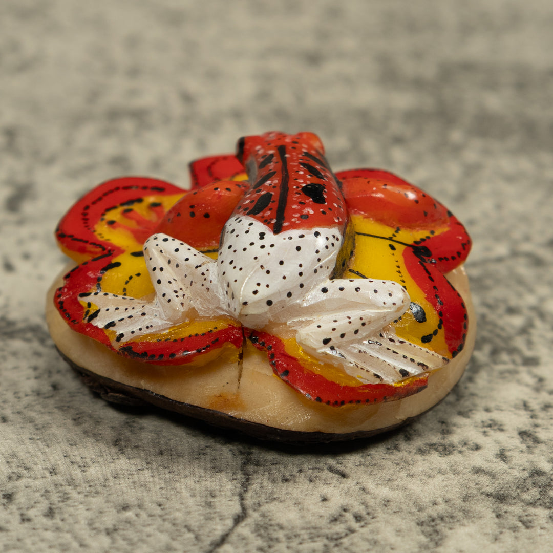 Poison Dart Frog Tagua Carving