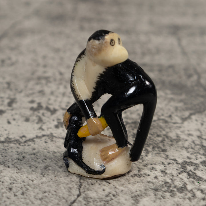 White Face Monkey Tagua Carving