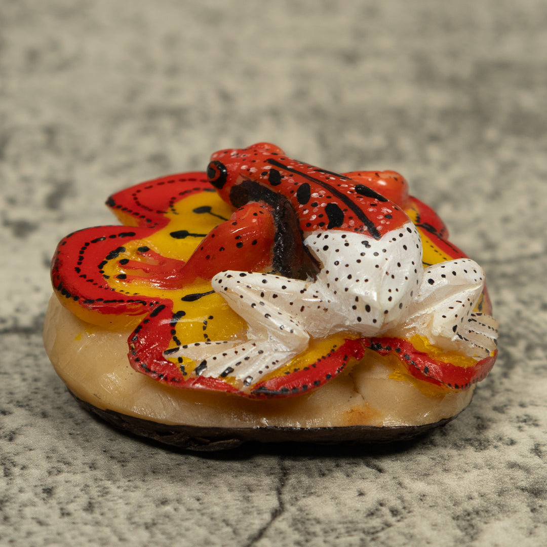 Poison Dart Frog Tagua Carving