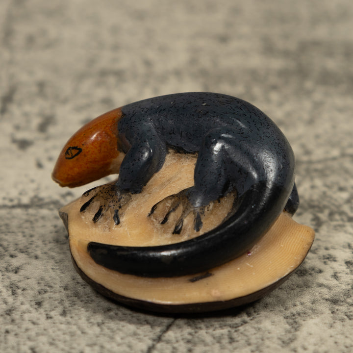 Redhead Gecko Tagua Carving