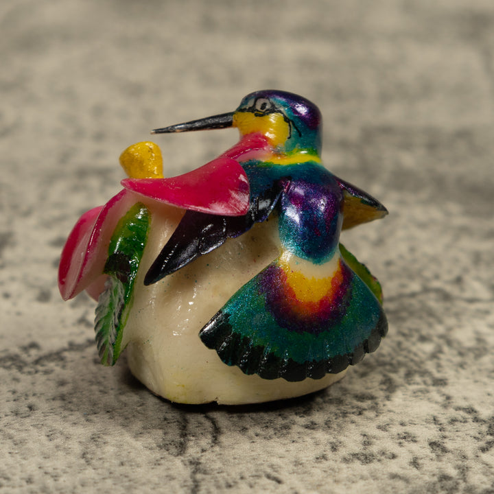 Hummingbird Tagua Carving