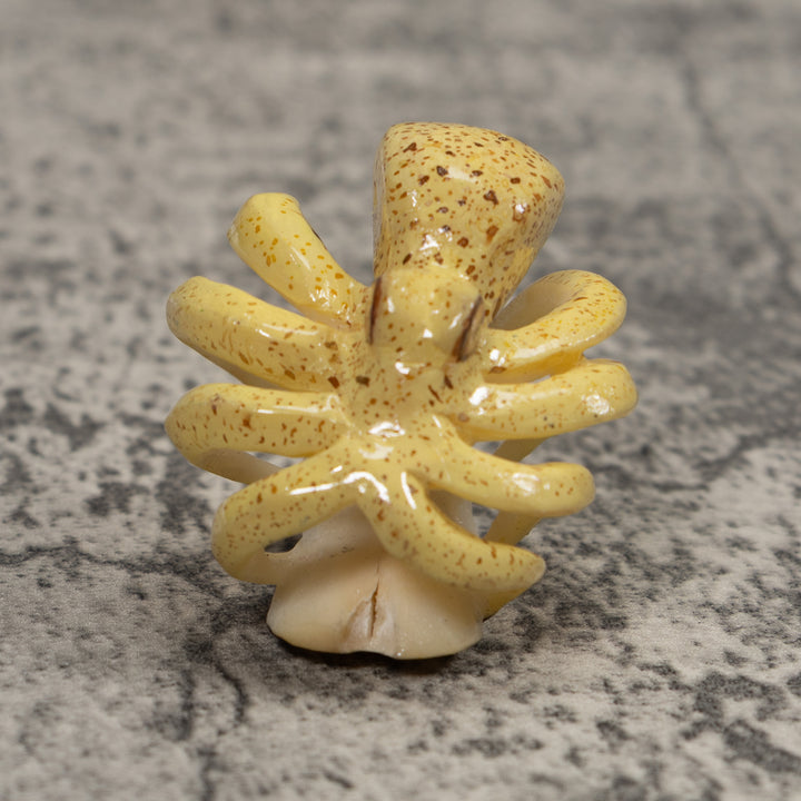 Octopus Squid Tagua Carving