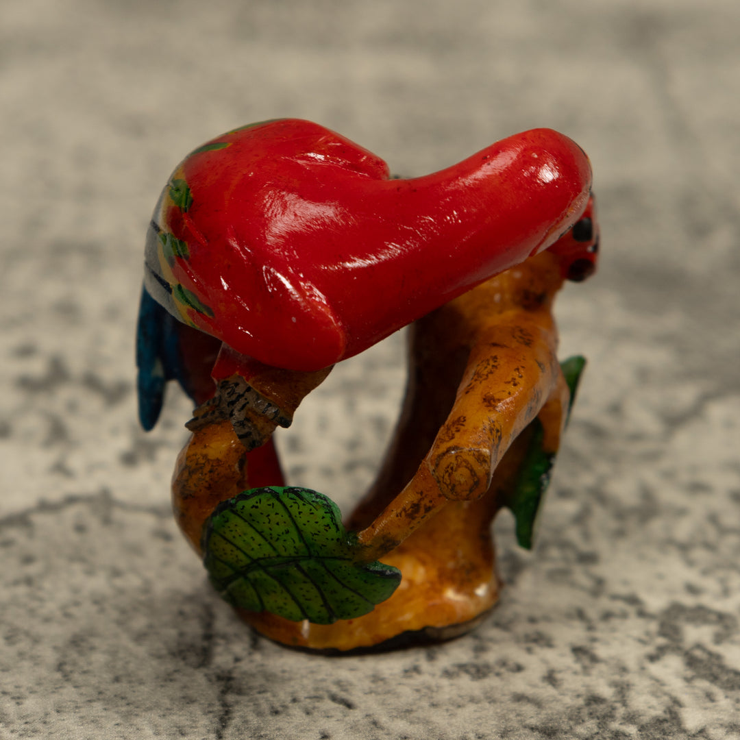 Macaw Parrot Bird Tagua Carving