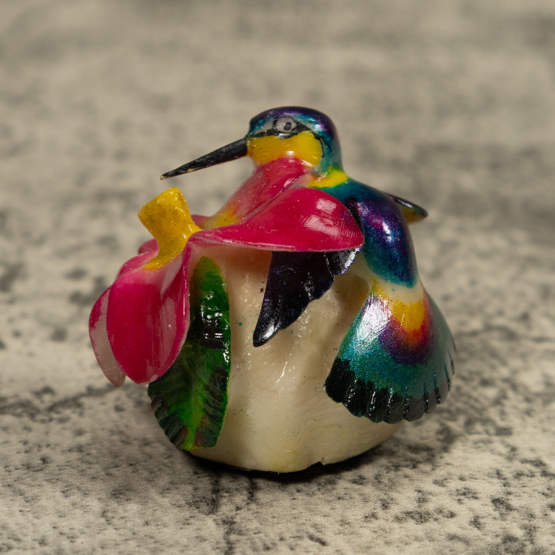 Hummingbird Tagua Carving
