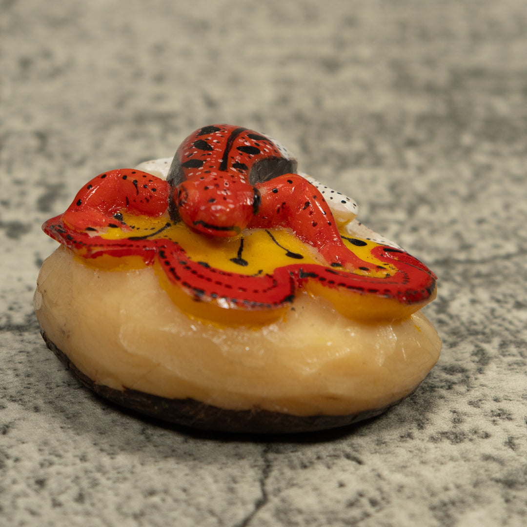 Poison Dart Frog Tagua Carving