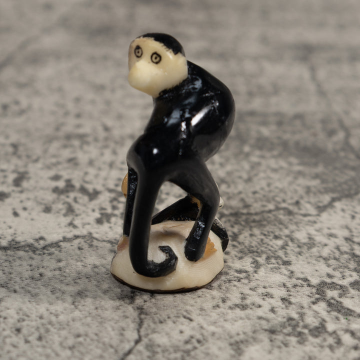 White Face Monkey Tagua Carving