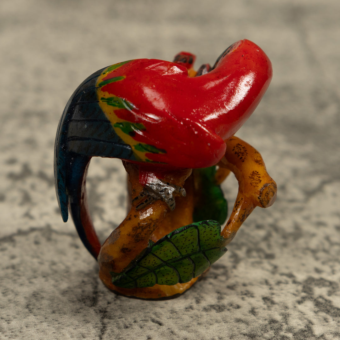 Macaw Parrot Bird Tagua Carving