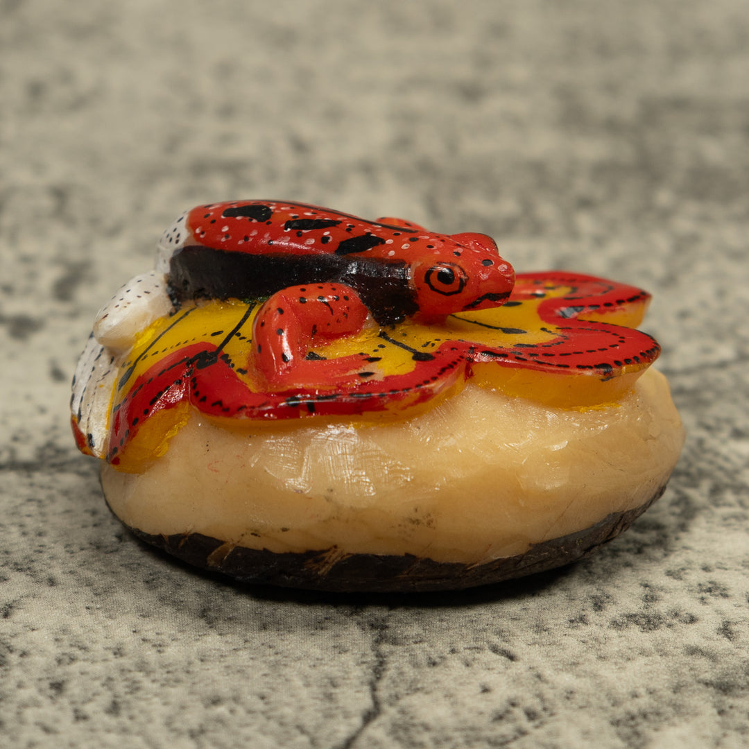 Poison Dart Frog Tagua Carving