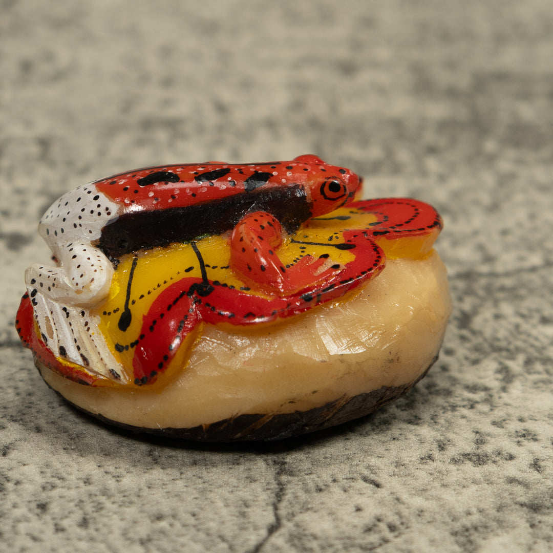 Poison Dart Frog Tagua Carving