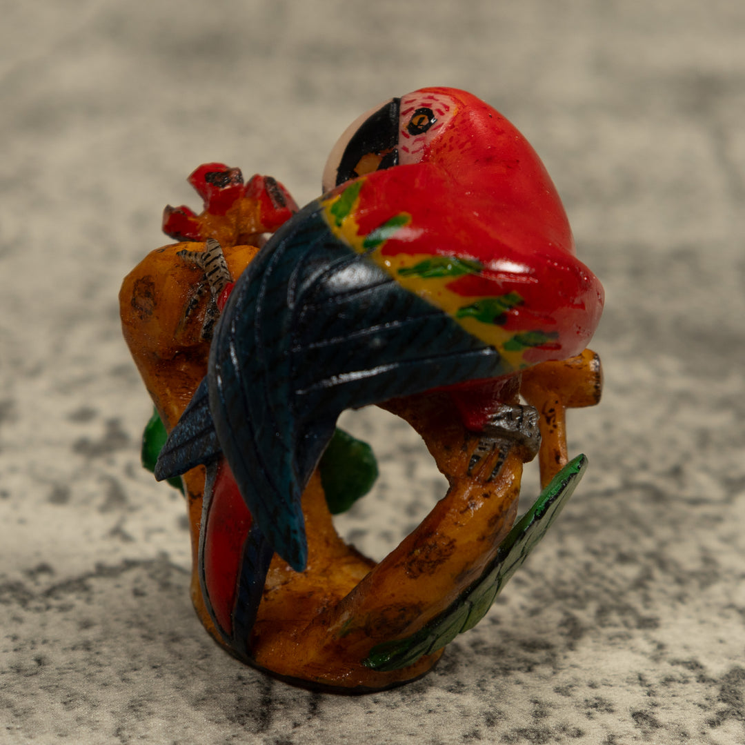 Macaw Parrot Bird Tagua Carving