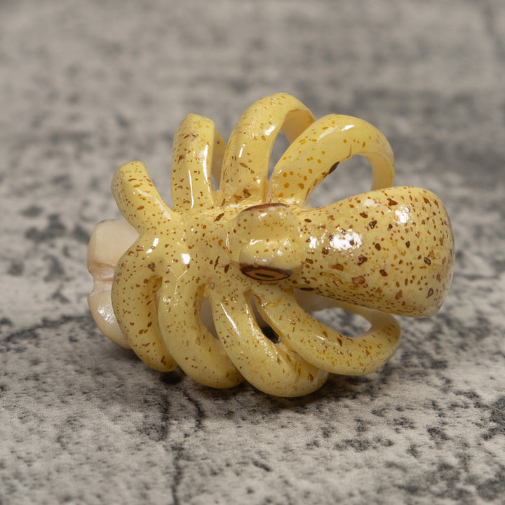 Octopus Squid Tagua Carving
