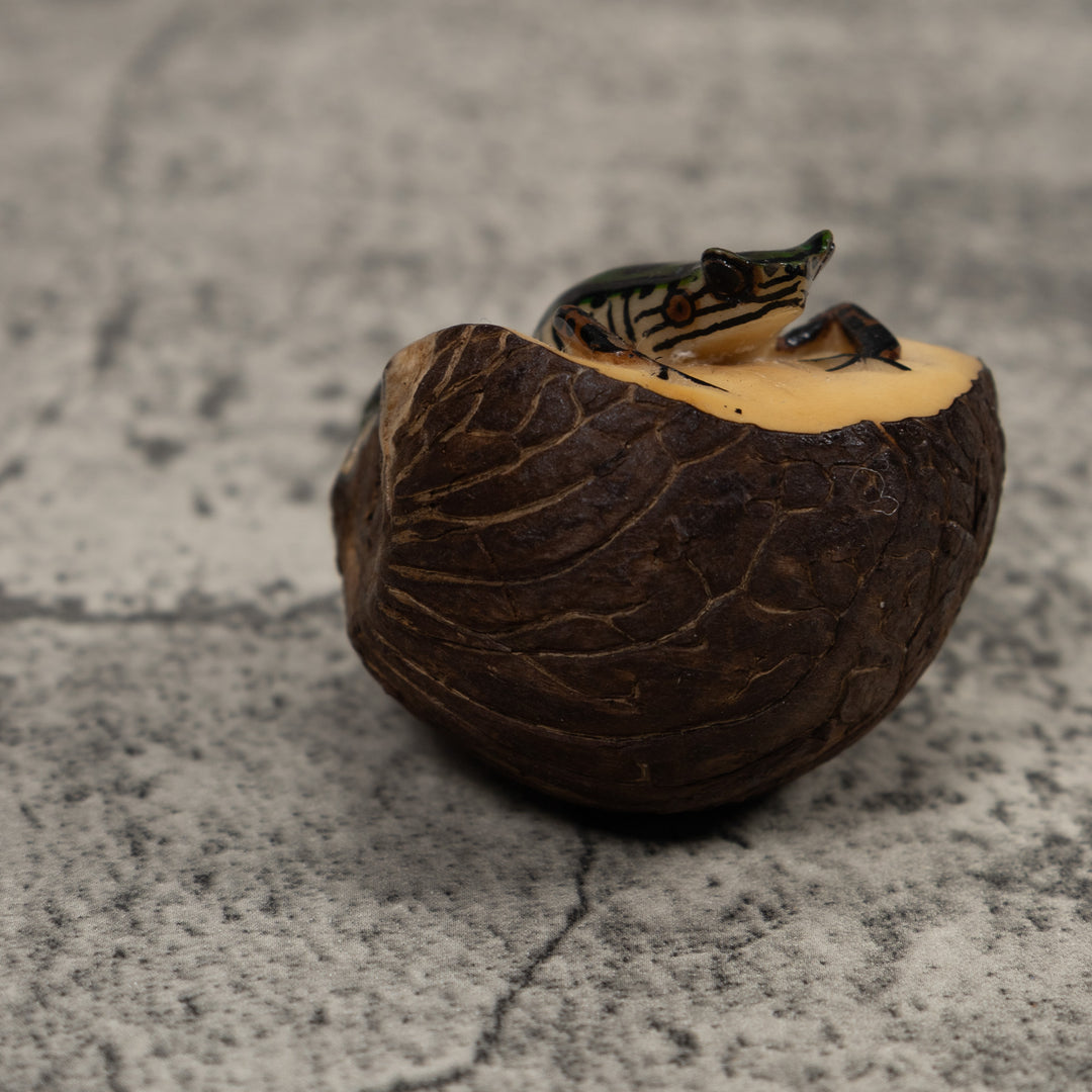 Poison Dart Frog Tagua Carving