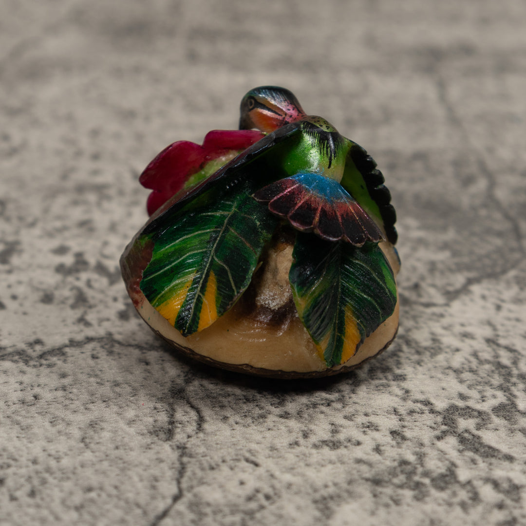Hummingbird Tagua Carving
