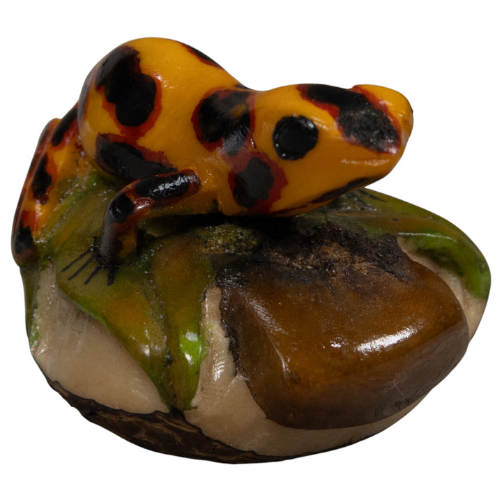 Poison Dart Frog Tagua Carving