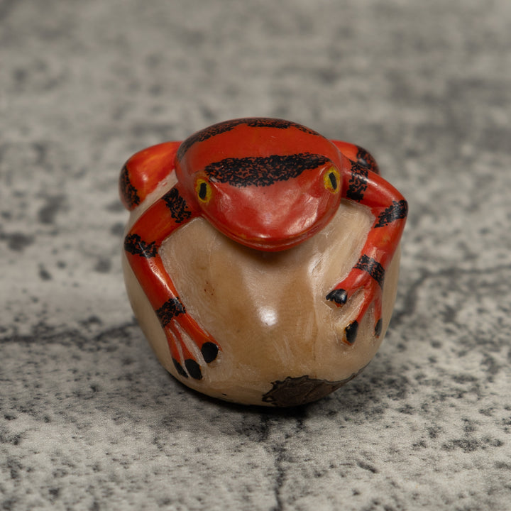 Vintage Frog Tagua Carving