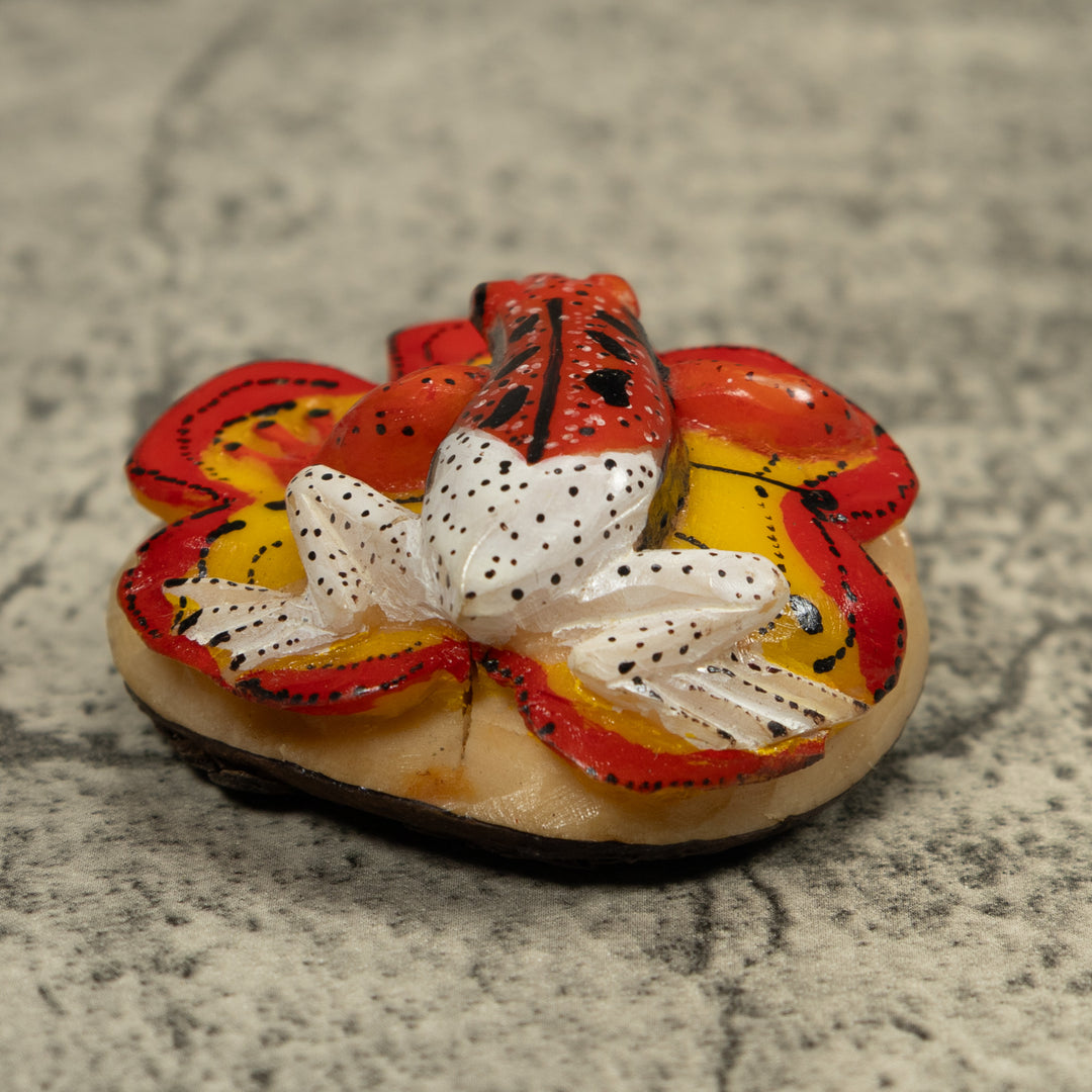 Poison Dart Frog Tagua Carving