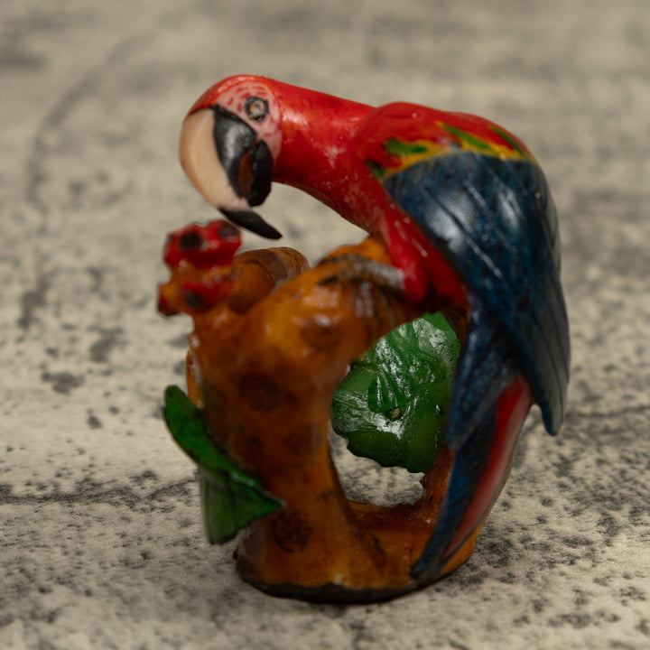 Macaw Parrot Bird Tagua Carving