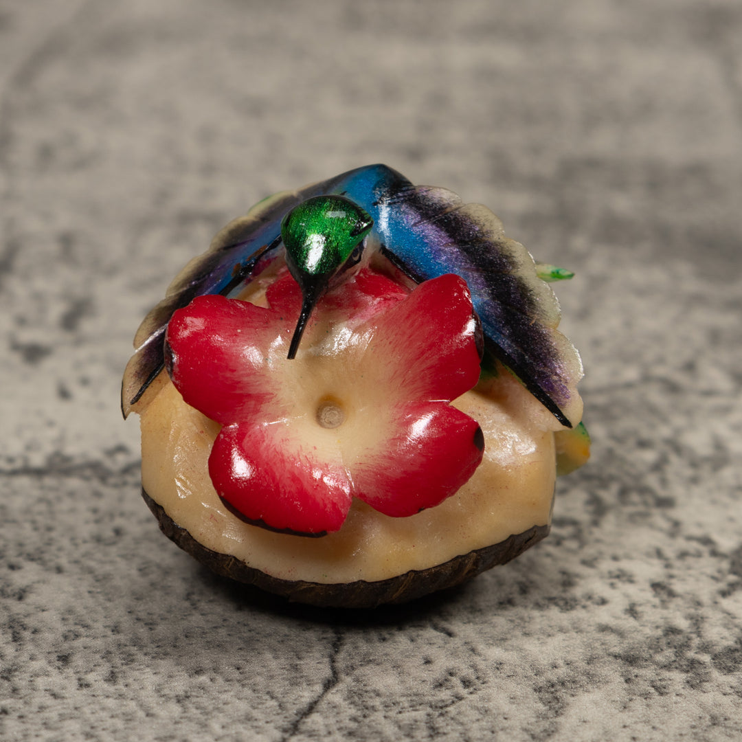 Hummingbird Tagua Carving