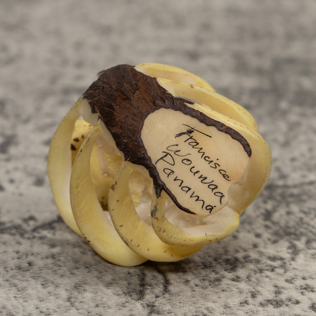 Octopus Squid Tagua Carving