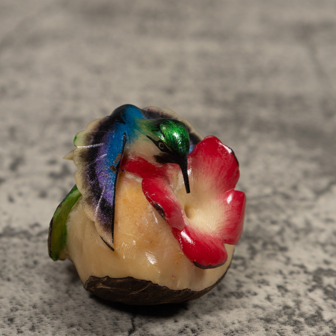 Hummingbird Tagua Carving