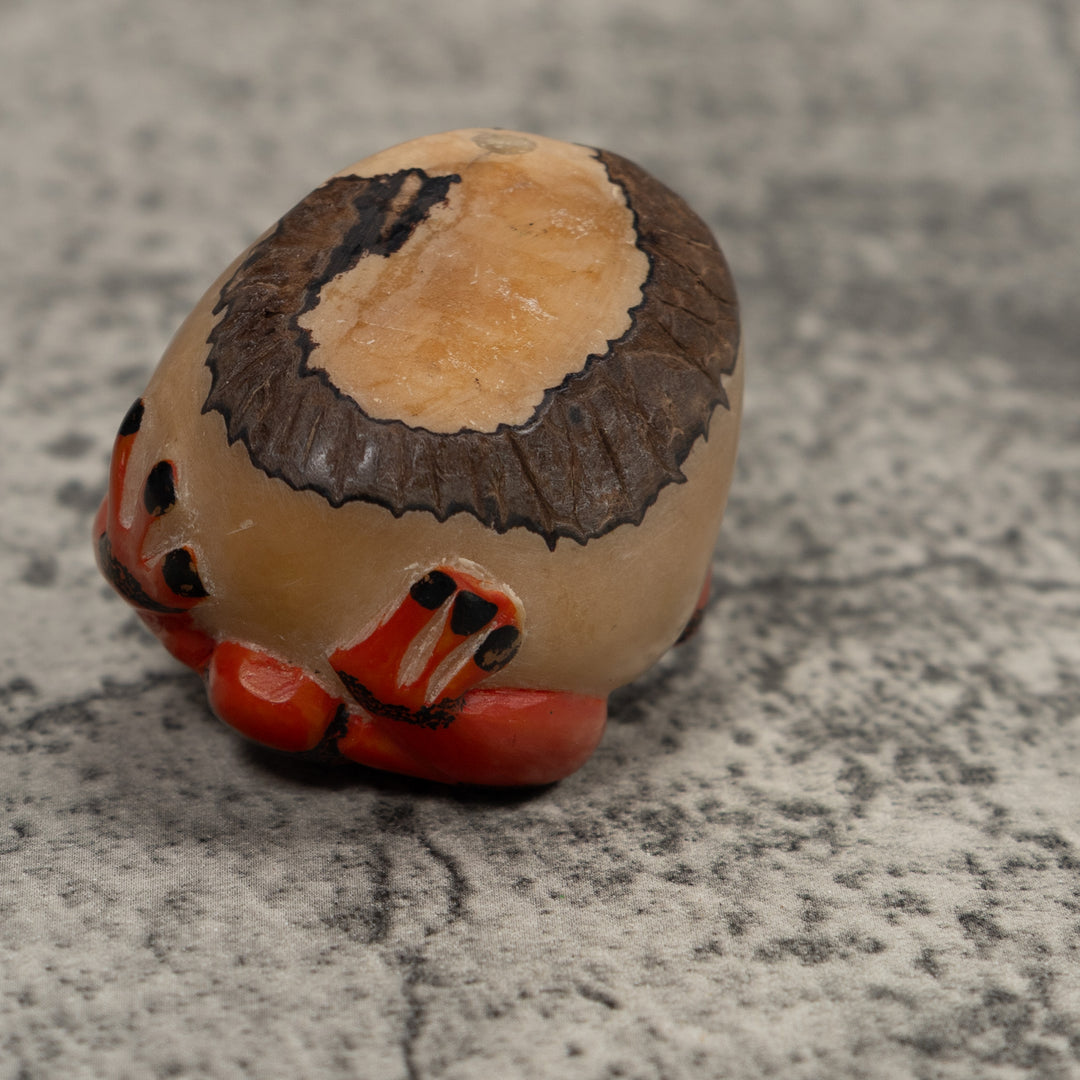 Vintage Frog Tagua Carving