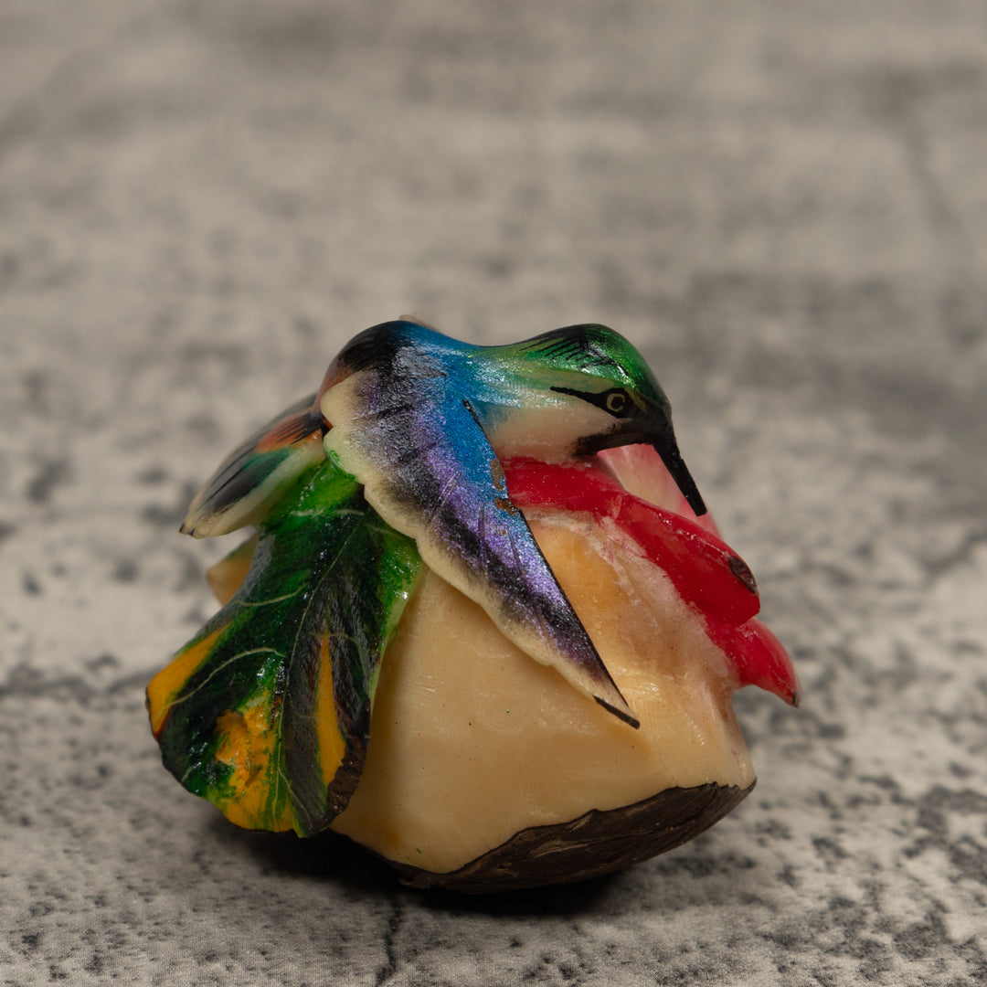 Hummingbird Tagua Carving
