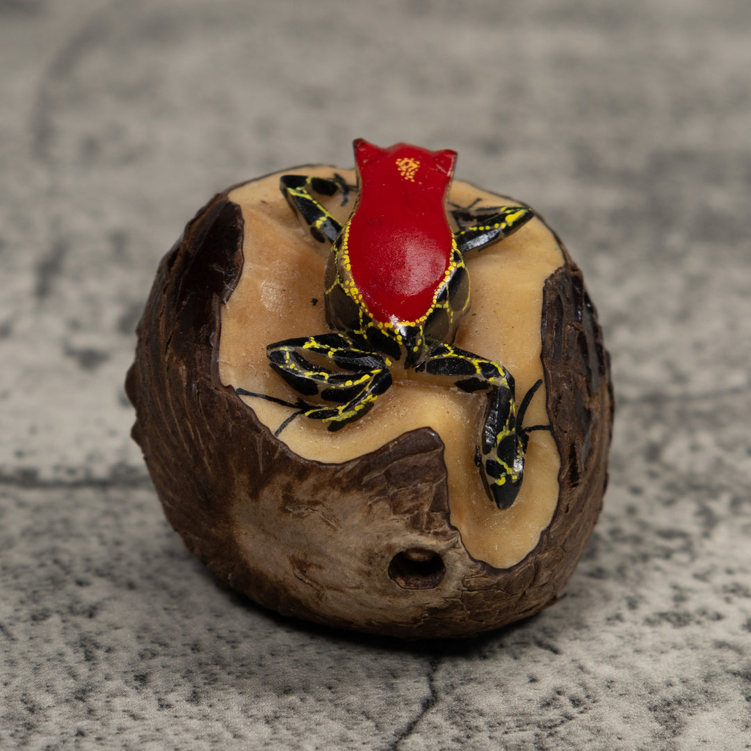Poison Dart Frog Tagua Carving