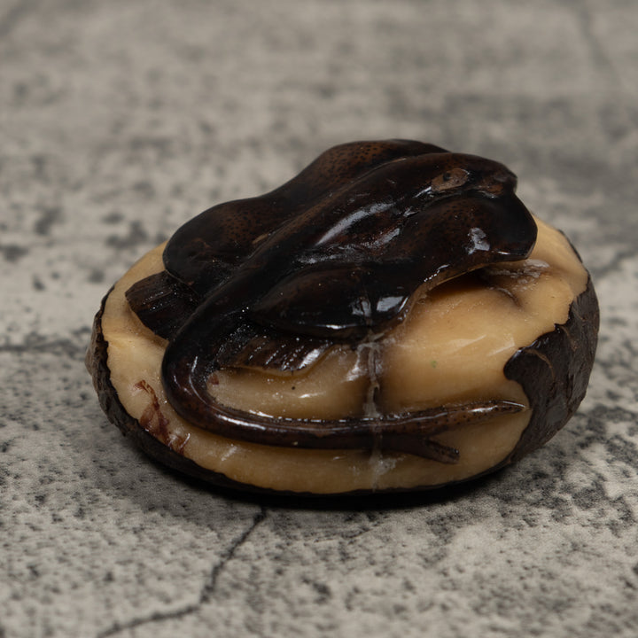 Vintage Stingray Tagua Carving