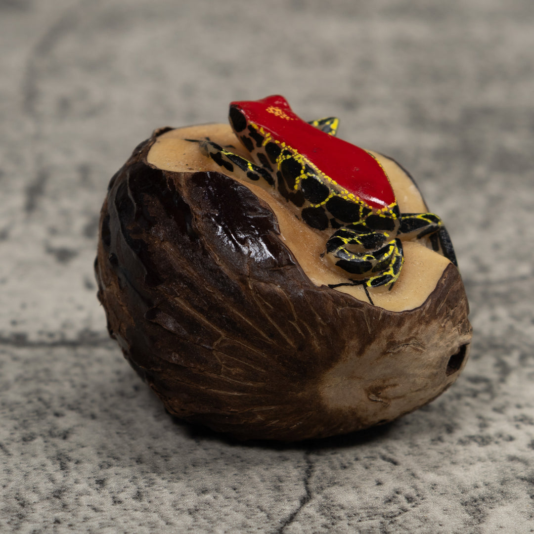 Poison Dart Frog Tagua Carving