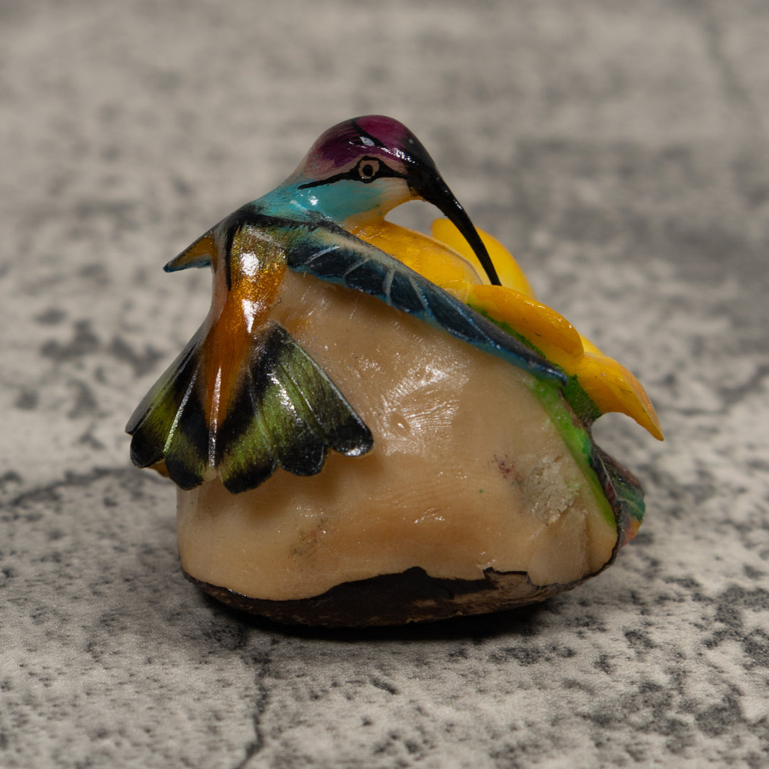 Hummingbird Tagua Carving