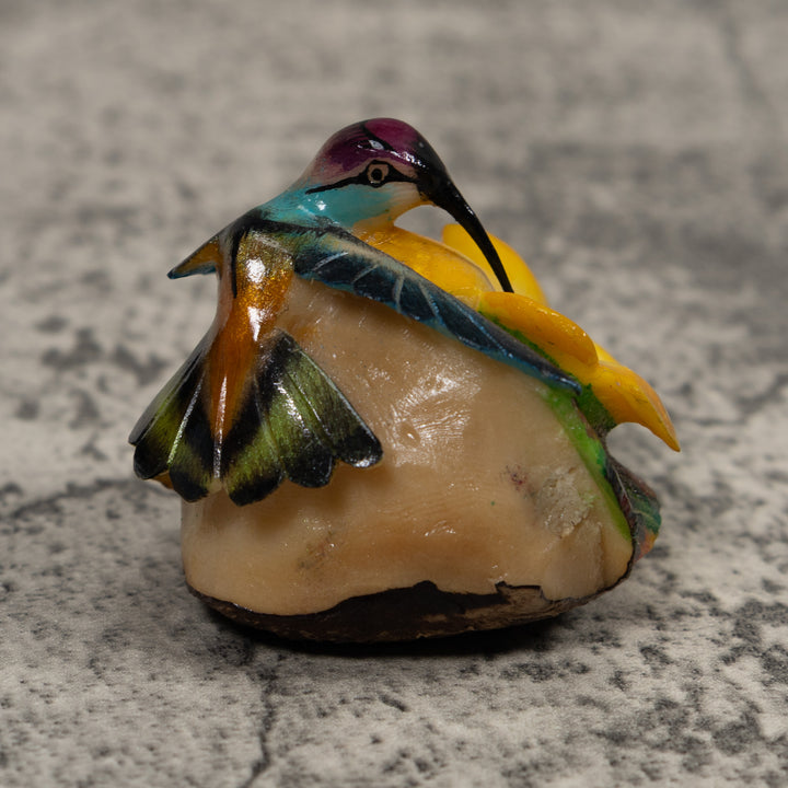 Hummingbird Tagua Carving