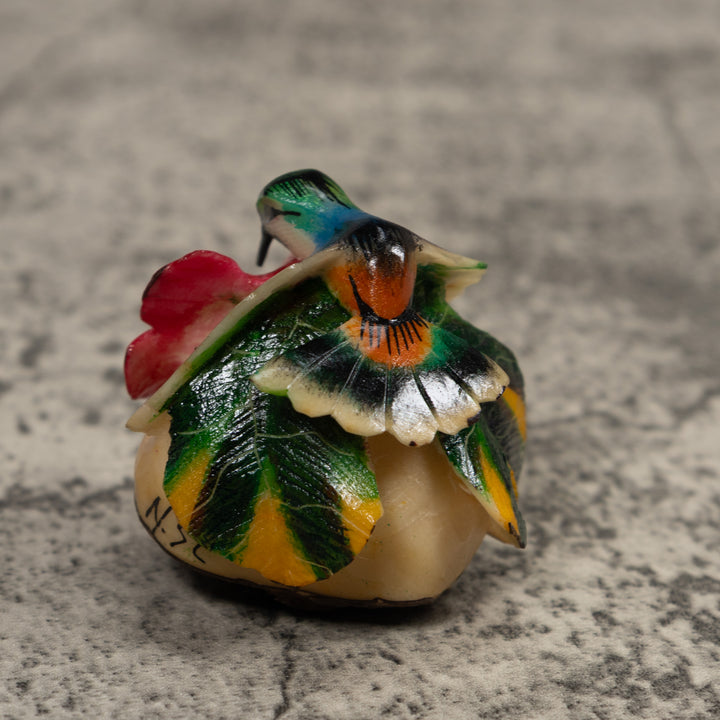 Hummingbird Tagua Carving