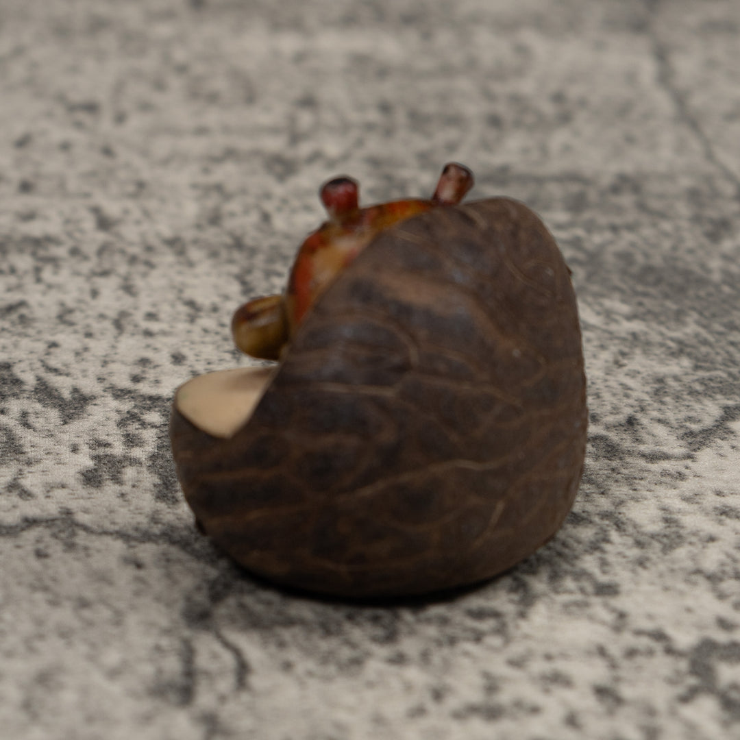 Vintage Crab Tagua Carving