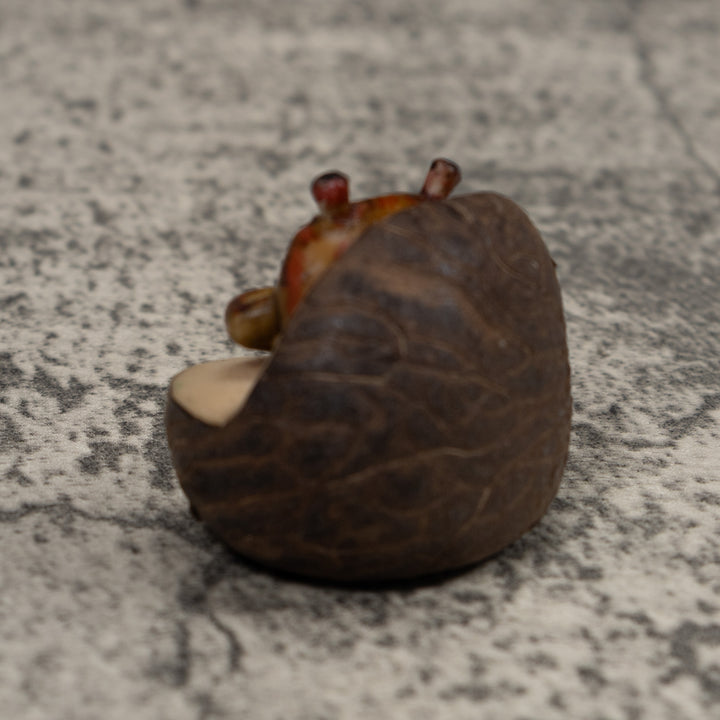 Vintage Crab Tagua Carving