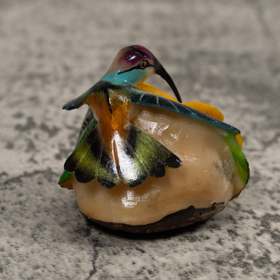 Hummingbird Tagua Carving