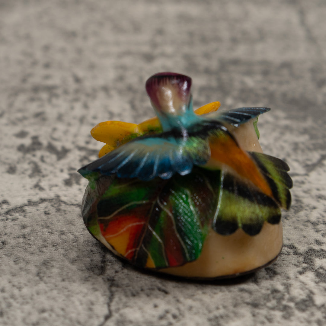 Hummingbird Tagua Carving