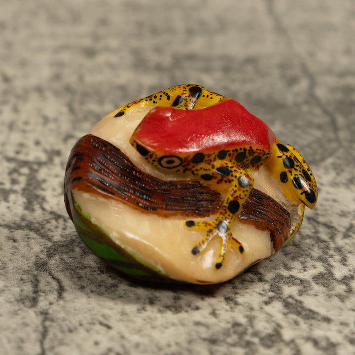 Poison Dart Frog Tagua Carving