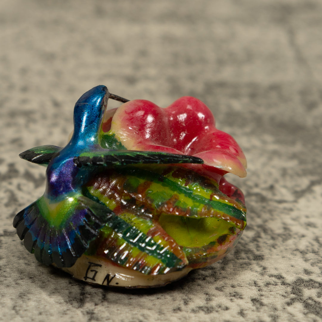 Hummingbird Tagua Carving