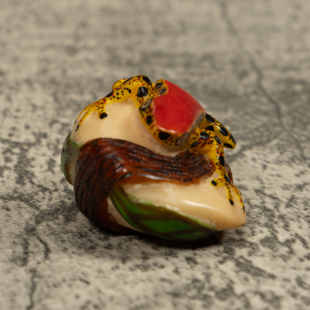 Poison Dart Frog Tagua Carving