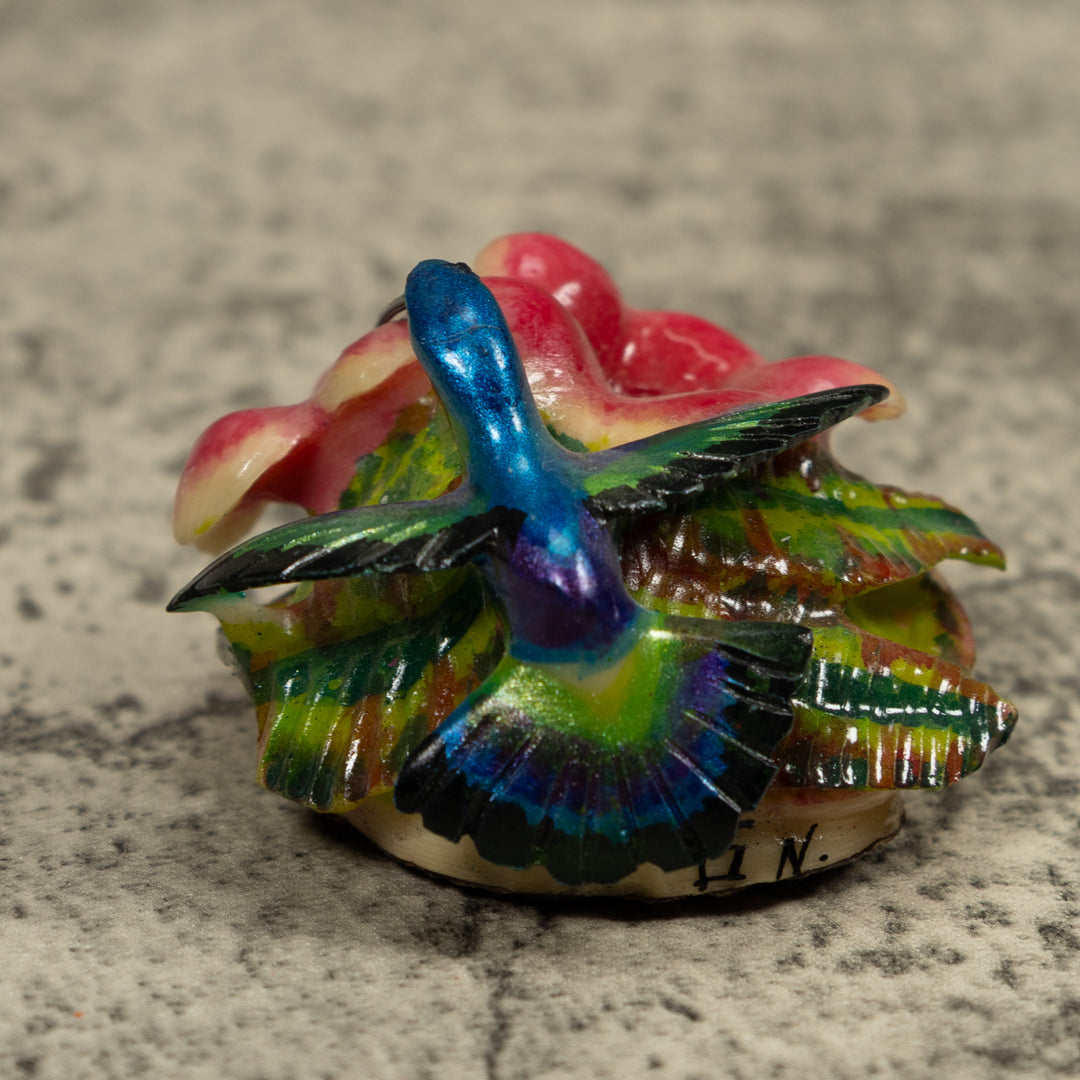Hummingbird Tagua Carving