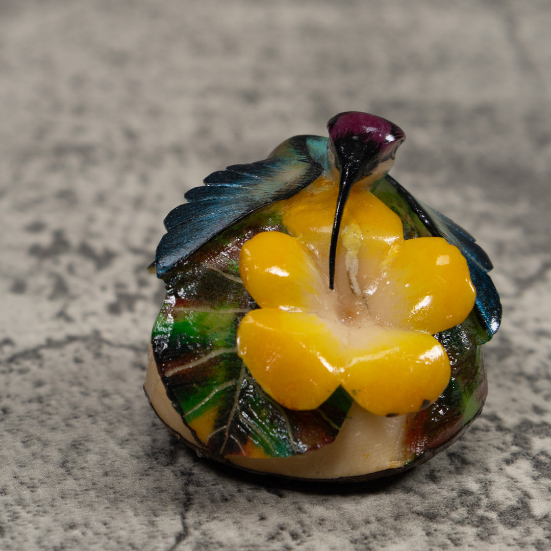 Hummingbird Tagua Carving