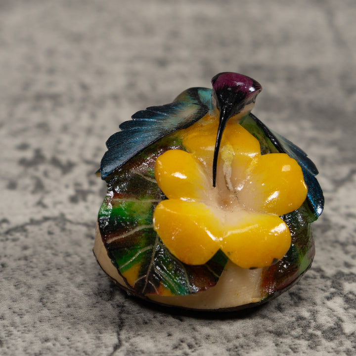 Hummingbird Tagua Carving