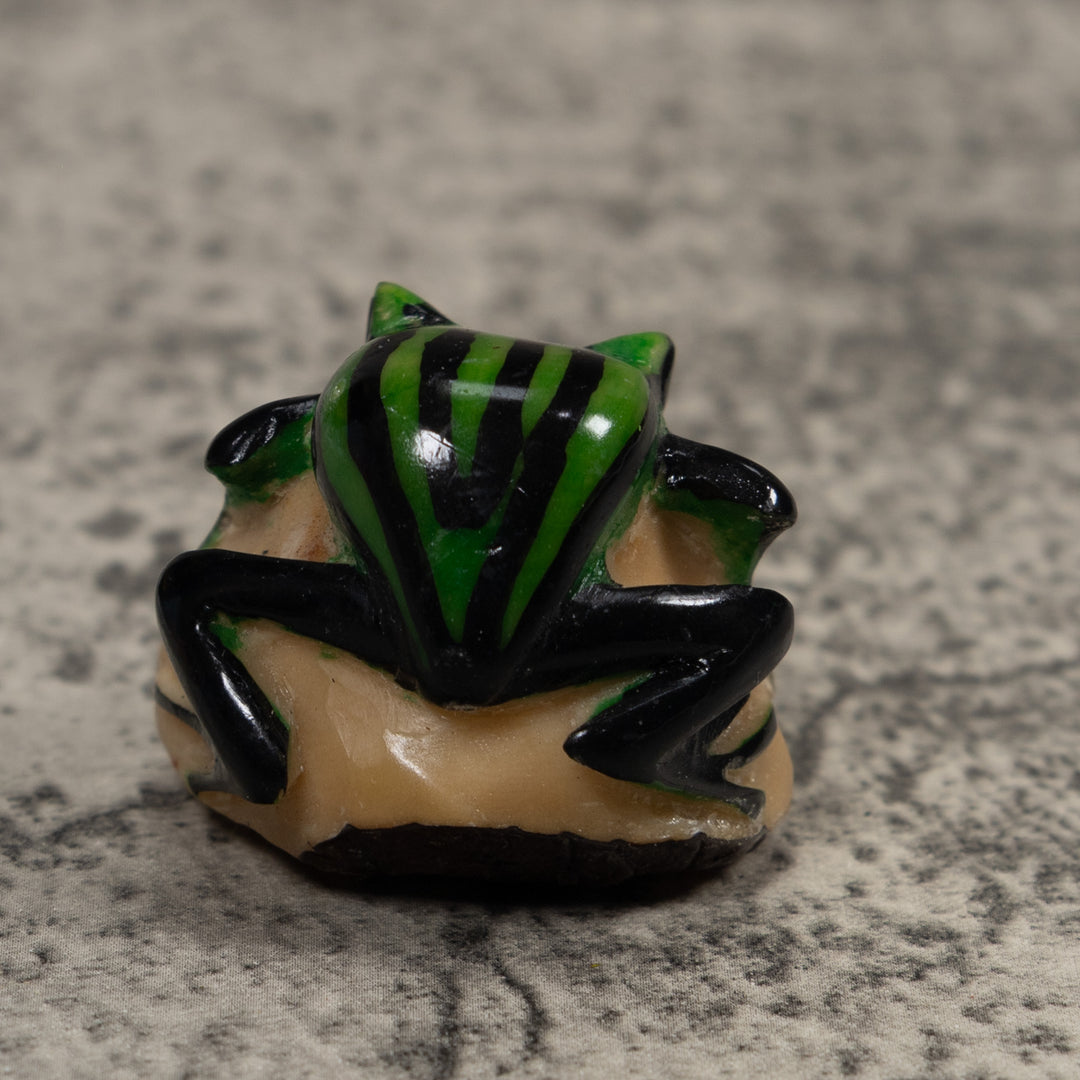 Vintage Poison Dart Frog Tagua Carving
