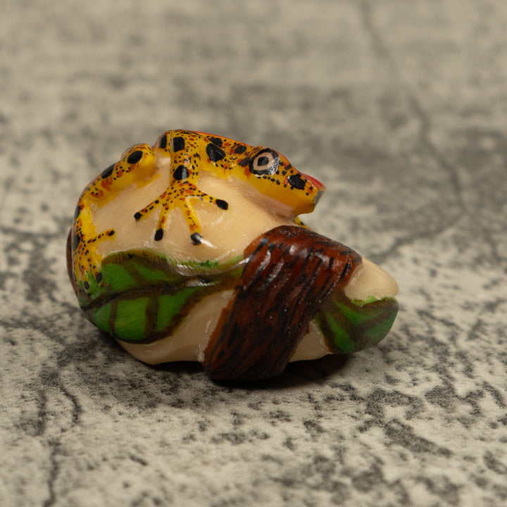 Poison Dart Frog Tagua Carving
