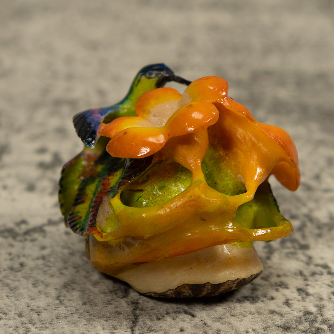Hummingbird Tagua Carving