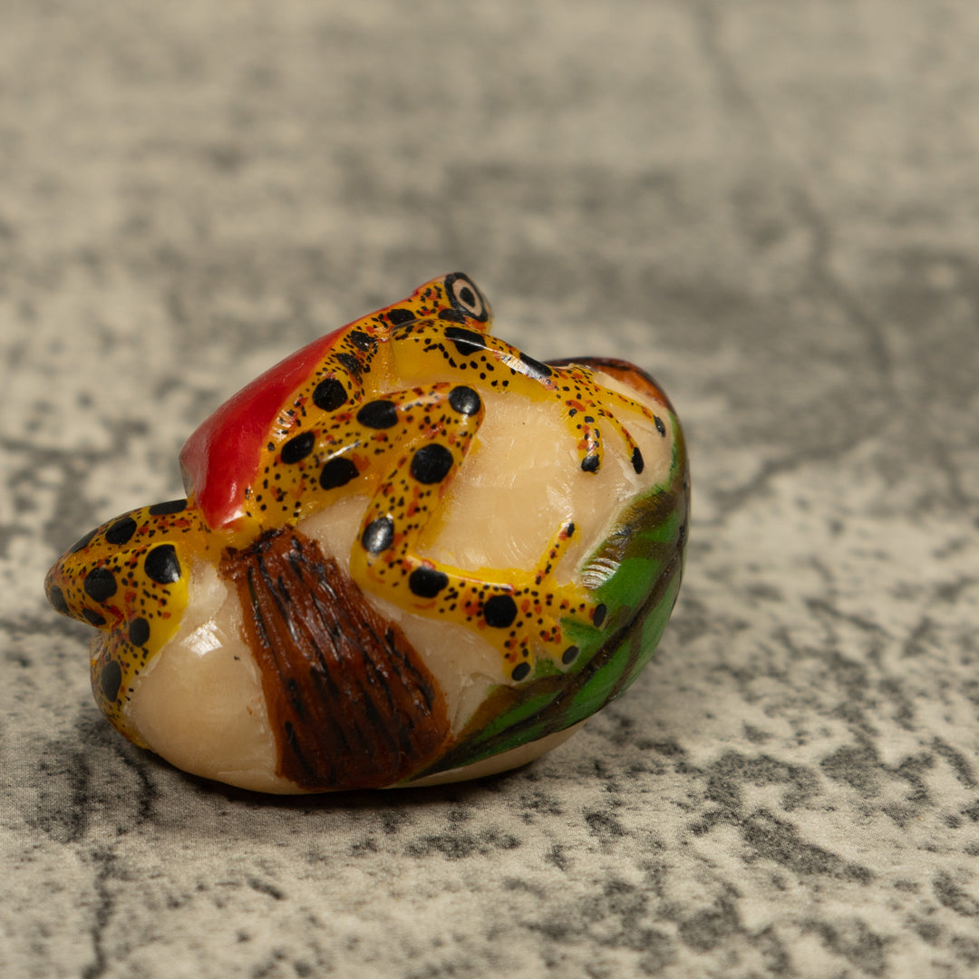 Poison Dart Frog Tagua Carving