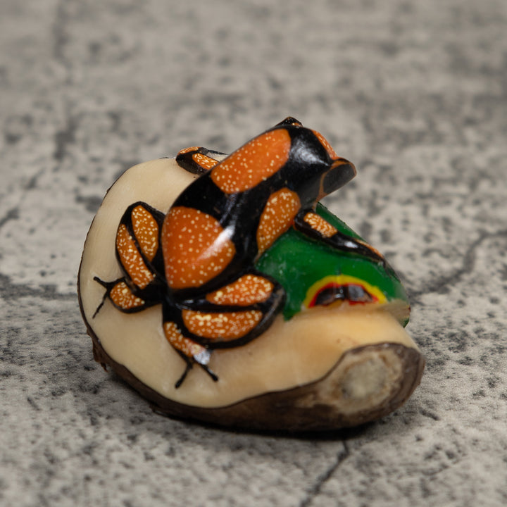 Poison Dart Frog Tagua Carving