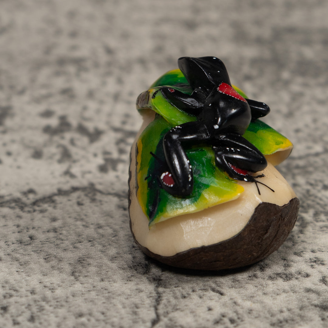 Poison Dart Frog Tagua Carving