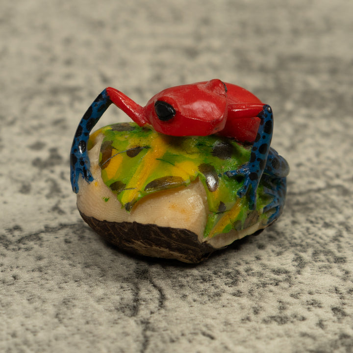 Poison Dart Frog Tagua Carving
